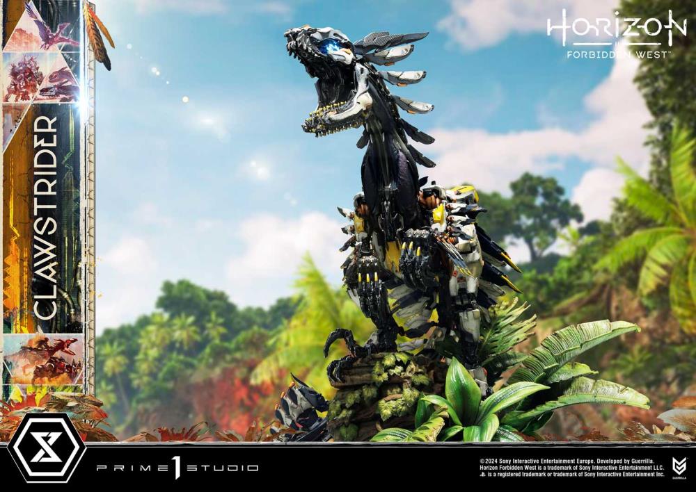 Horizon Forbidden West Ultimate Premium Masterline Clawstrider (Bonus Ver.) 1/4 Scale Limited Edition Statue Gallery Image 37