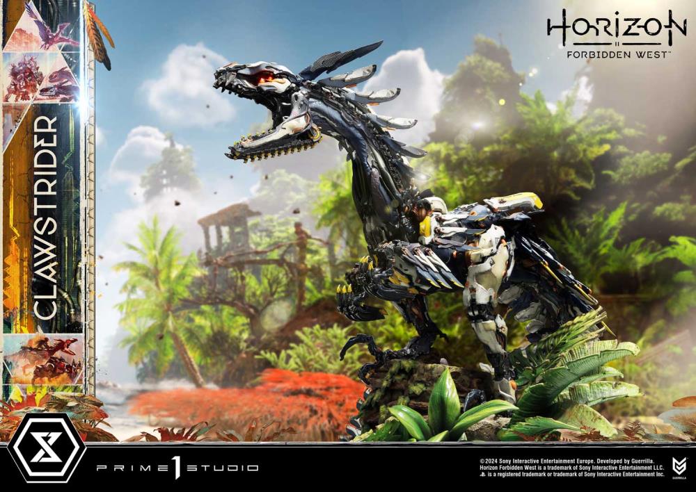 Horizon Forbidden West Ultimate Premium Masterline Clawstrider (Bonus Ver.) 1/4 Scale Limited Edition Statue Gallery Image 34