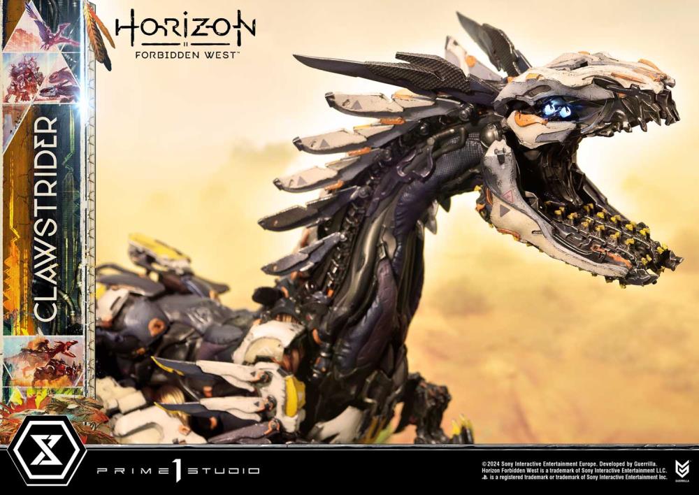 Horizon Forbidden West Ultimate Premium Masterline Clawstrider (Bonus Ver.) 1/4 Scale Limited Edition Statue Gallery Image 49
