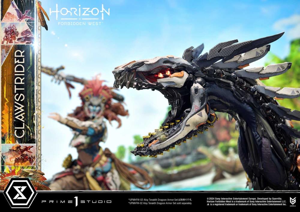 Horizon Forbidden West Ultimate Premium Masterline Clawstrider (Bonus Ver.) 1/4 Scale Limited Edition Statue Gallery Image 58