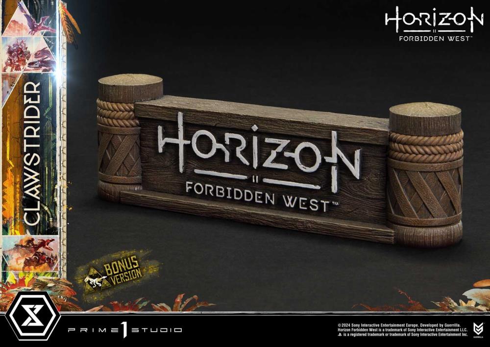 Horizon Forbidden West Ultimate Premium Masterline Clawstrider (Bonus Ver.) 1/4 Scale Limited Edition Statue Gallery Image 27