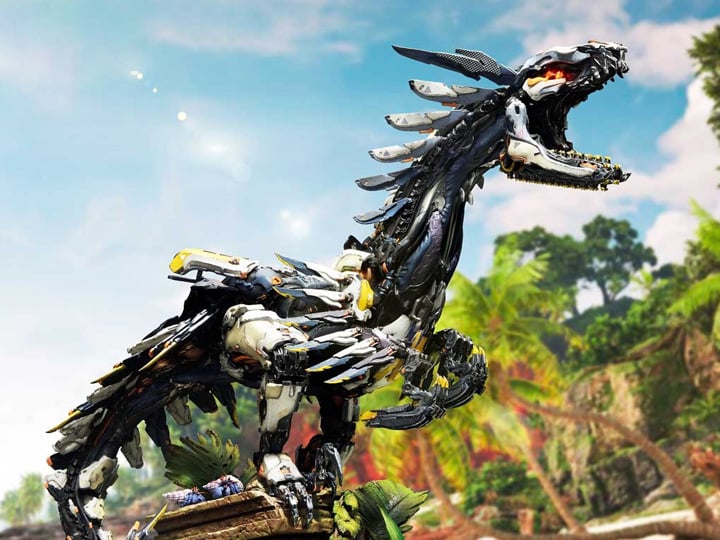Horizon Forbidden West Ultimate Premium Masterline Clawstrider (Bonus Ver.) 1/4 Scale Limited Edition Statue Gallery Image 1
