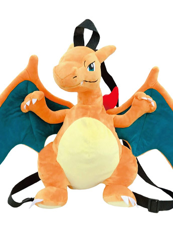 Pokemon Charizard Plush Backpack Gallery Image 2
