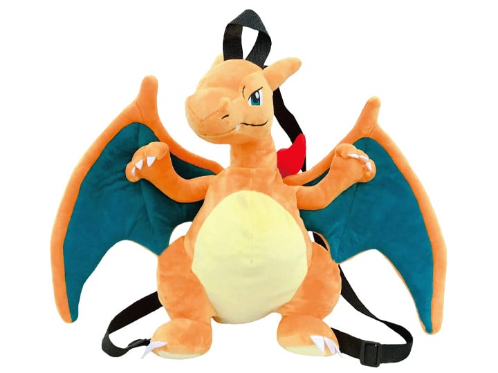 Pokemon Charizard Plush Backpack Gallery Image 1