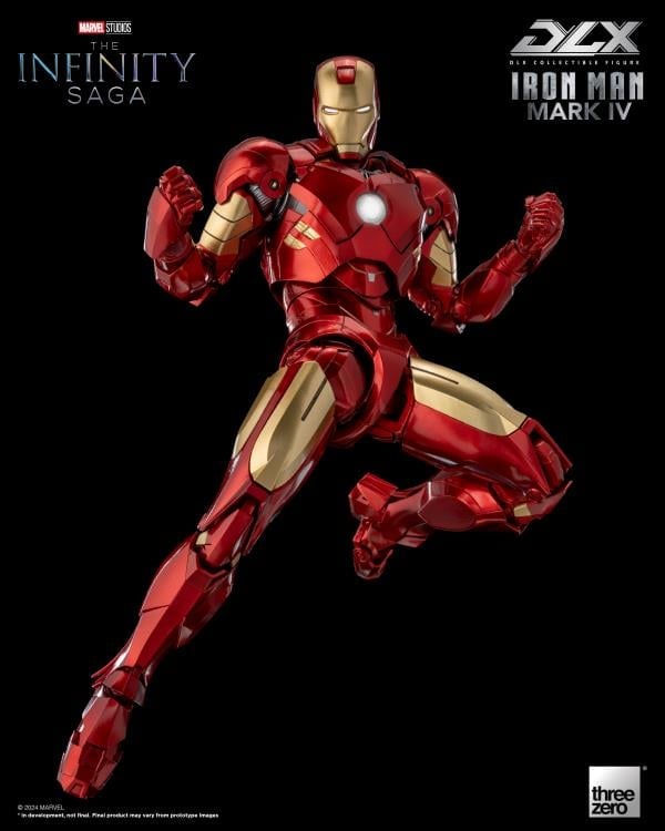 DLX アイアンマン・マーク4 Mark IV 1/12 Marvel: The Infinity Saga DLX Iron Man Mark IV 1/12 Scale Action