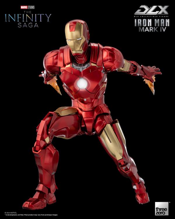 DLX アイアンマン・マーク4 Mark IV 1/12 Marvel: The Infinity Saga DLX Iron Man Mark IV 1/12 Scale Action