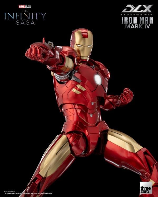 DLX アイアンマン・マーク4 Mark IV 1/12 Marvel: The Infinity Saga DLX Iron Man Mark IV 1/12 Scale Action