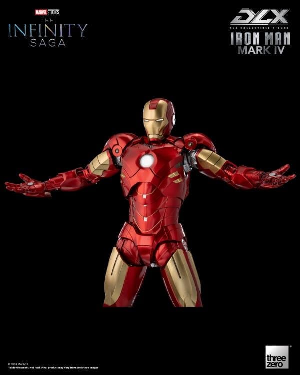 DLX アイアンマン・マーク4 Mark IV 1/12 DLX Iron Man Mark 4（DLX アイアンマン・マーク4）【4595055216125