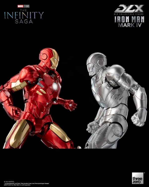 DLX アイアンマン・マーク4 Mark IV 1/12 Marvel: The Infinity Saga DLX Iron Man Mark IV 1/12 Scale Action