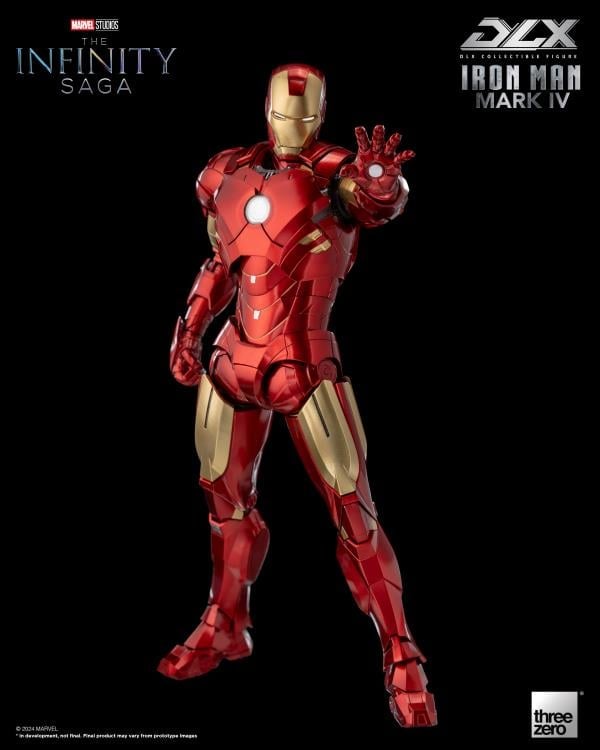 DLX アイアンマン・マーク4 Mark IV 1/12 Marvel: The Infinity Saga DLX Iron Man Mark IV 1/12 Scale Action