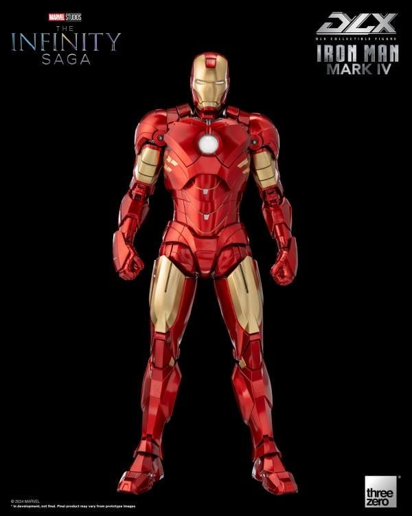 スリーゼロ　DLX アイアンマン Mark IV アイアンマン２　マーベル Marvel: The Infinity Saga DLX Iron Man Mark IV 1/12 Scale Action