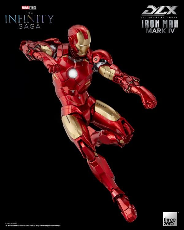 DLX アイアンマン・マーク4 Mark IV 1/12 Marvel: The Infinity Saga DLX Iron Man Mark IV 1/12 Scale Action