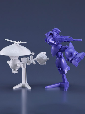 Round Vernian Vifam PLAMAX MF-84 minimum factory Torunfam & Janus (Round Vernian Color Ver.) Model Kit Gallery Image 2