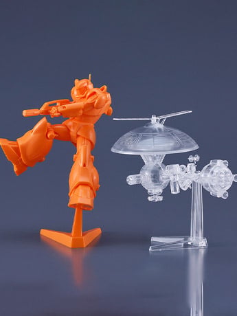 Round Vernian Vifam PLAMAX MF-85 minimum factory Torunfam & Janus (Another Color Ver.) Model Kit Gallery Image 2