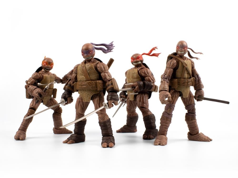 Teenage Mutant Ninja Turtles BST AXN Undead Turtles Four-Pack