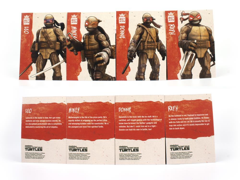 Teenage Mutant Ninja Turtles BST AXN Undead Turtles Four-Pack Gallery Image 14