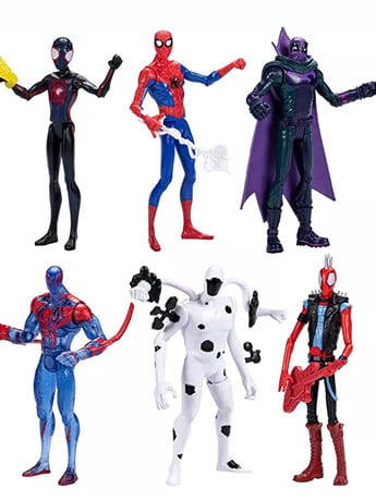 Spider-Man Across the Spider-Verse Ultimate Showdown Action Figure Set Gallery Image 2