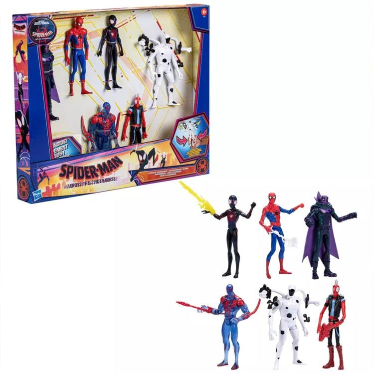 Spider-Man Across the Spider-Verse Ultimate Showdown Action Figure Set Gallery Image 4