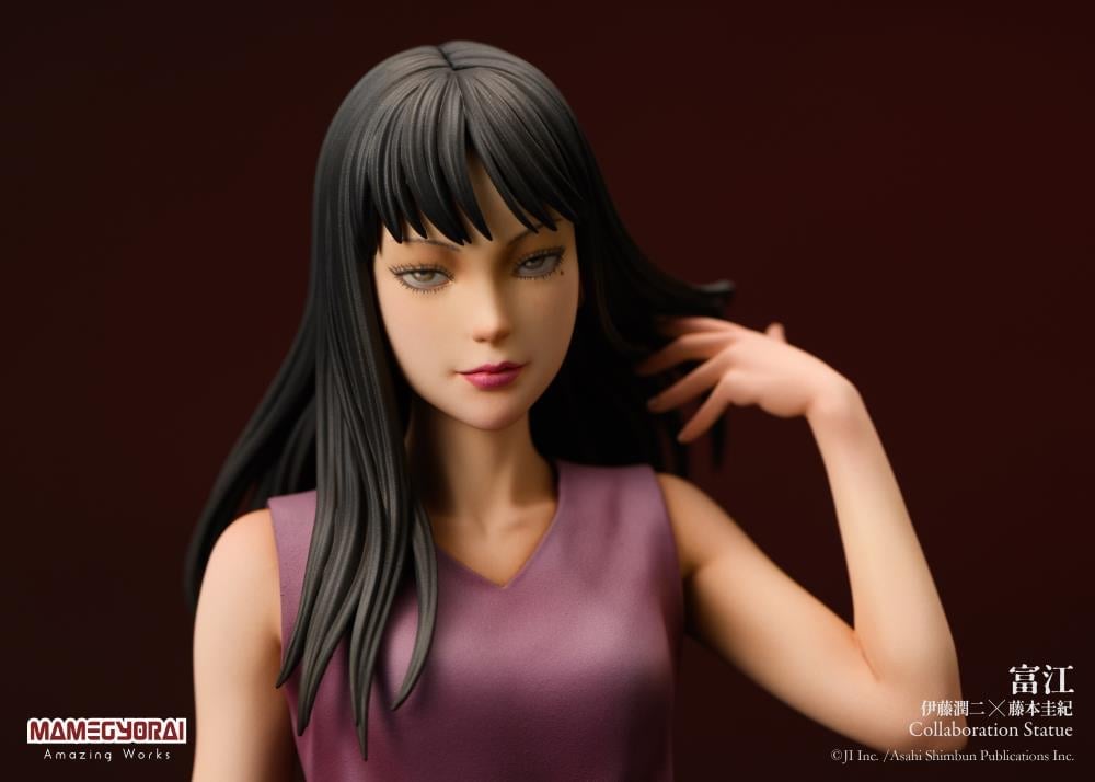 Junji Ito x Yoshiki Fujimoto Tomie Collaboration Statue