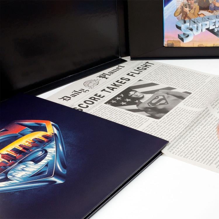 Superman: The Movie Original Motion Picture Soundtrack Vinyl 2XLP Collector's Box Set Gallery Image 15
