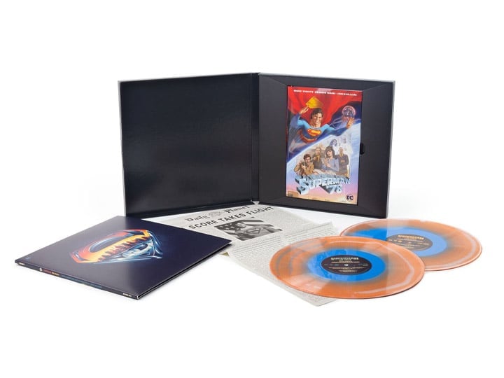 Superman: The Movie Original Motion Picture Soundtrack Vinyl 2XLP Collector's Box Set Gallery Image 1