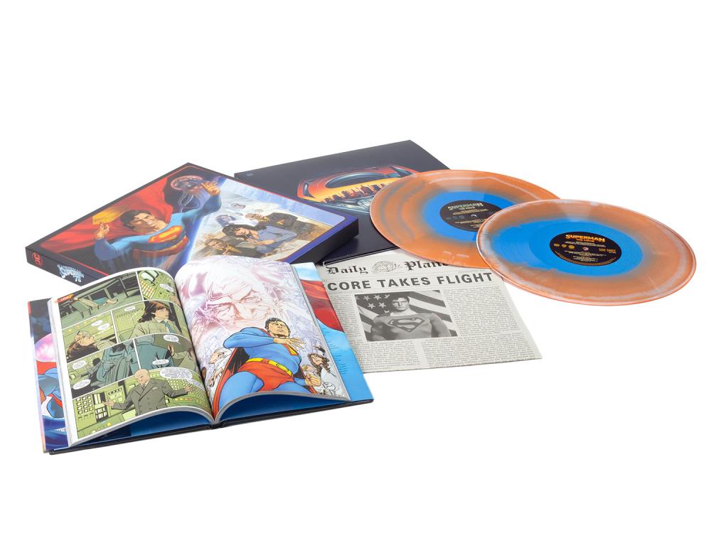 Superman: The Movie Original Motion Picture Soundtrack Vinyl 2XLP Collector's Box Set Gallery Image 3