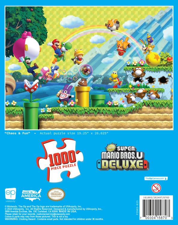 Super Mario Bros. Chaos & Fun 1000-Piece Puzzle Gallery Image 6