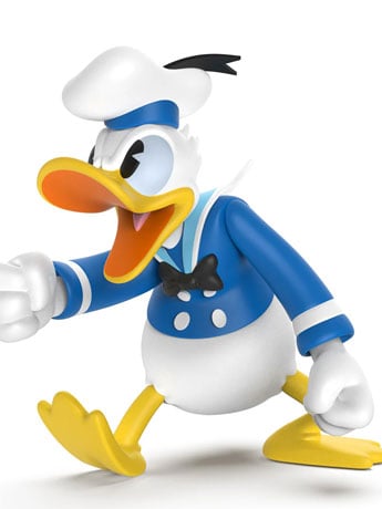 Disney Donald Duck (90th Year Celebration) Art Figure Gallery Image 2