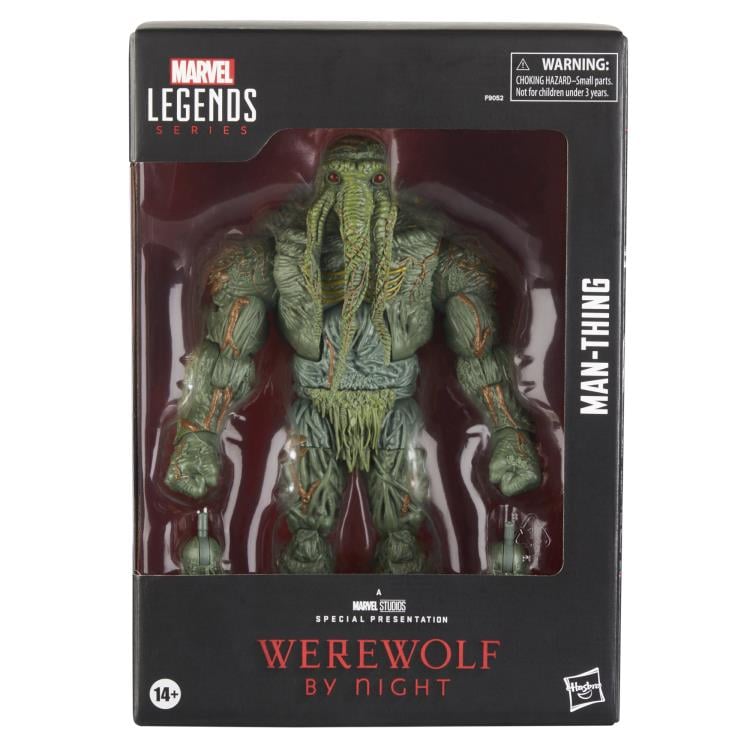 Werewolf by Night Marvel Legends Man-Thing Action Figure Gallery Image 9