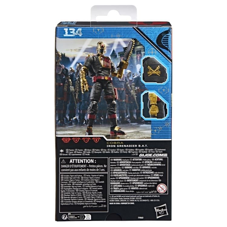 G.I. Joe Classified Series #134 Cobra Iron Grenadier B.A.T. Gallery Image 14