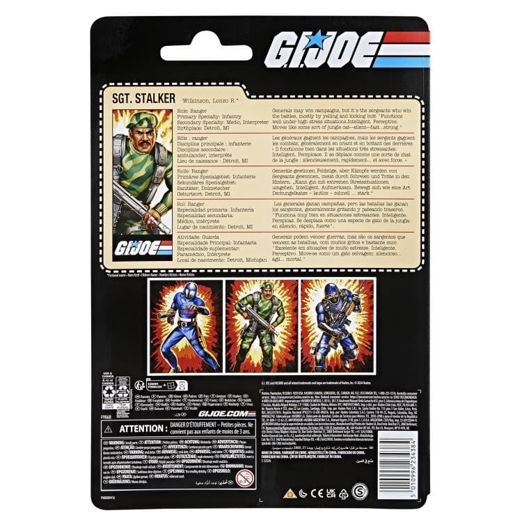 G.I. Joe Classified Series Retro Collection Sgt. Stalker Gallery Image 14