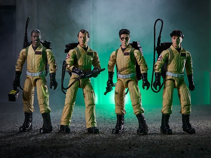 Ghostbusters (1984) Plasma Pack O-Ring 3.75" Action Figure Four Pack Gallery Image 1