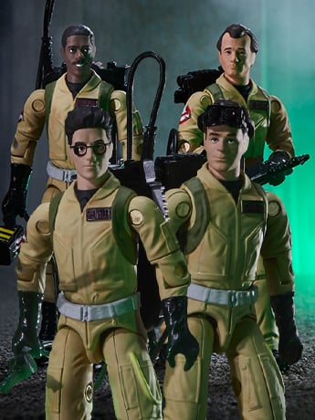 Ghostbusters (1984) Plasma Pack O-Ring 3.75" Action Figure Four Pack Gallery Image 2