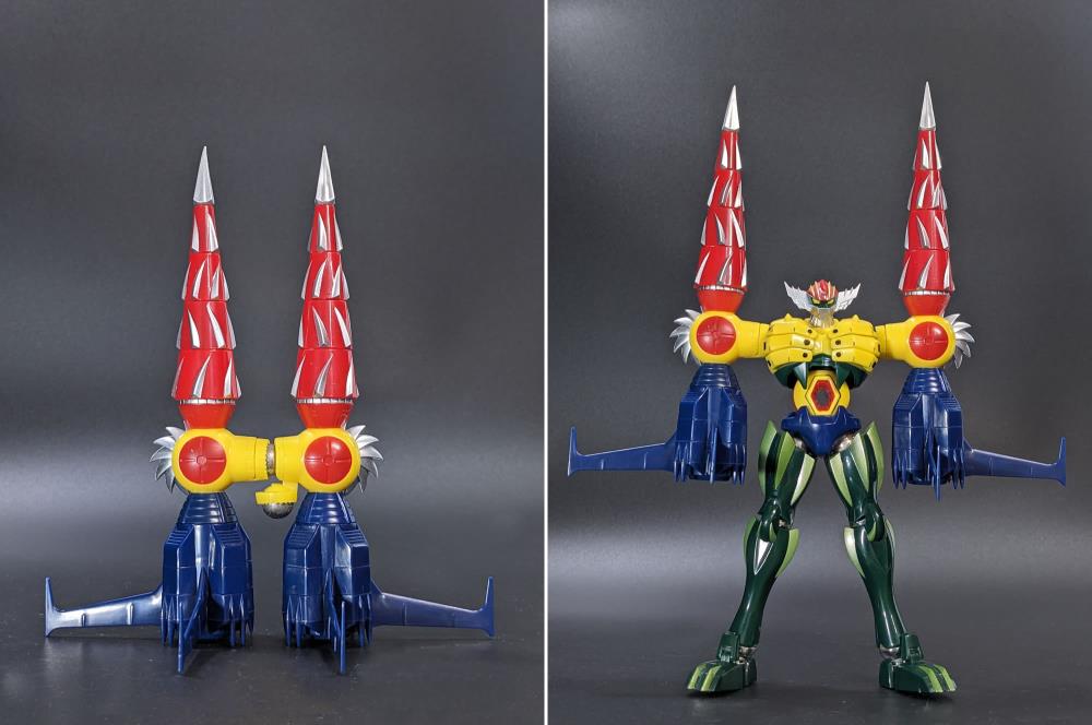 Steel Jeeg Dynamite Action! Kotetsushin Jeeg Action Figure Gallery Image 9