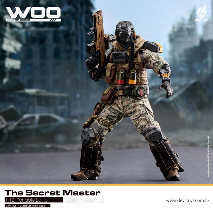 War of Order (WOO) Secret Master 1/12 Scale Action Figure Gallery Image 3