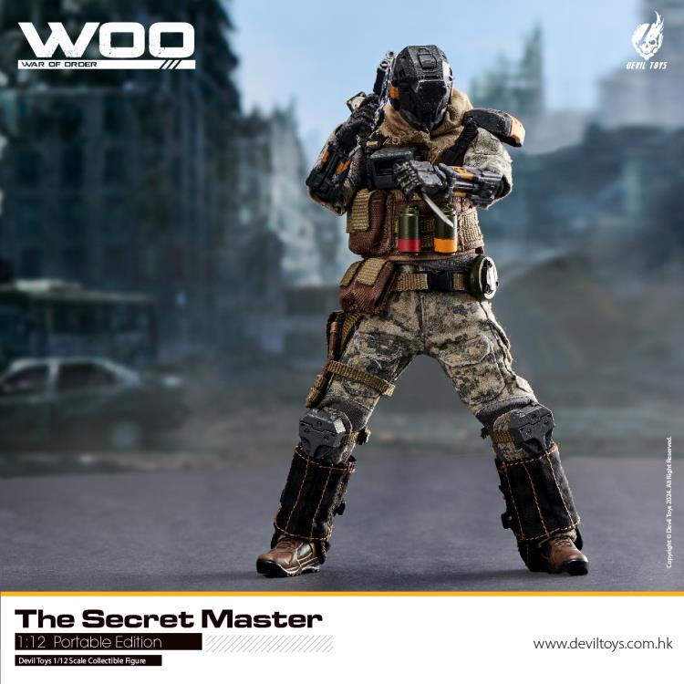 War of Order (WOO) Secret Master 1/12 Scale Action Figure Gallery Image 4