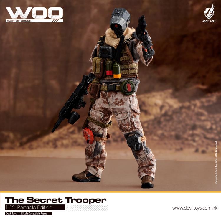 War of Order (WOO) Secret Trooper 1/12 Scale Action Figure Gallery Image 5