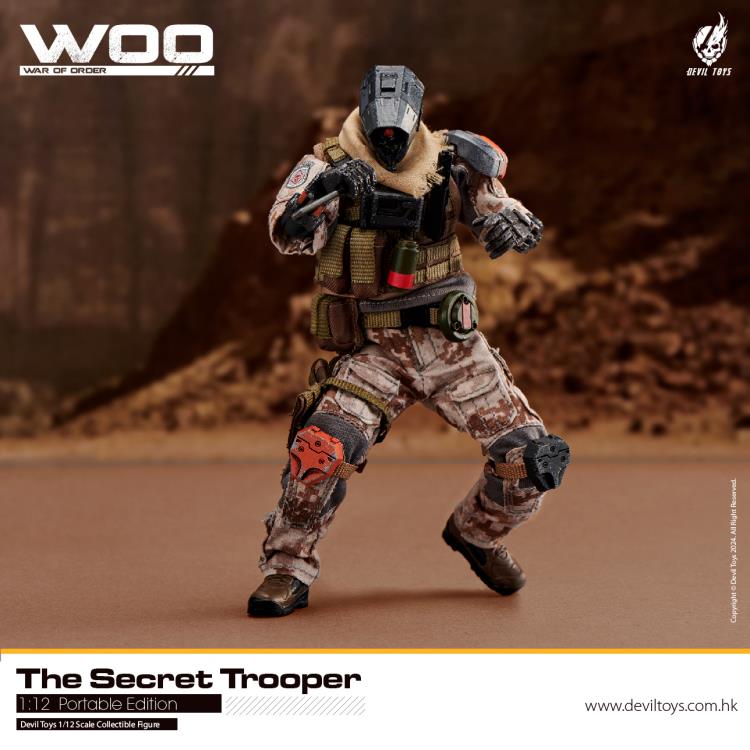 War of Order (WOO) Secret Trooper 1/12 Scale Action Figure Gallery Image 6