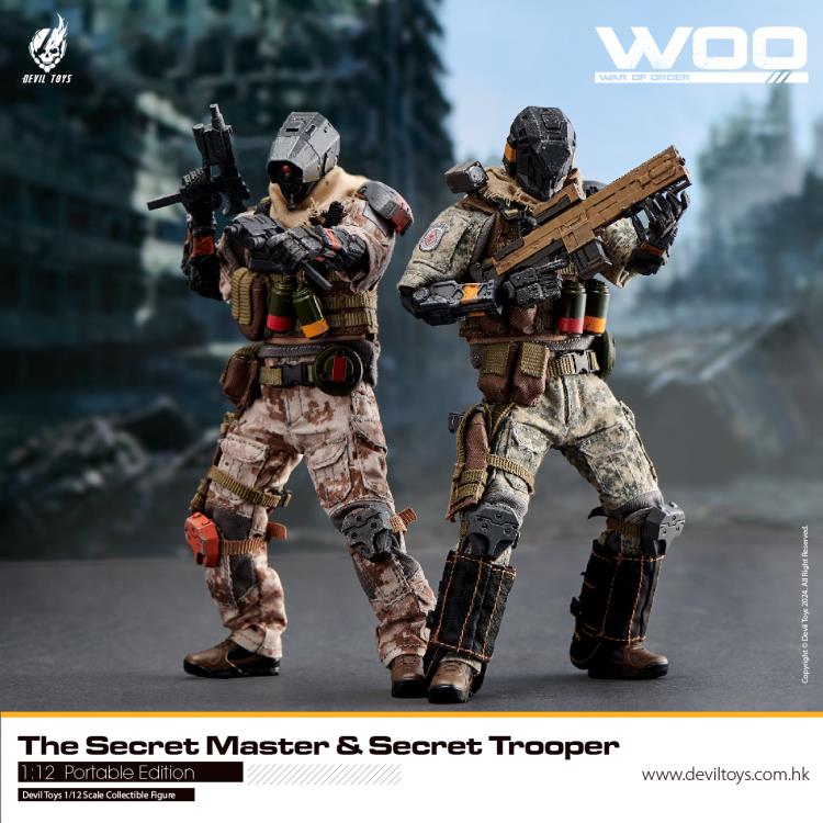 War of Order (WOO) Secret Trooper 1/12 Scale Action Figure Gallery Image 10