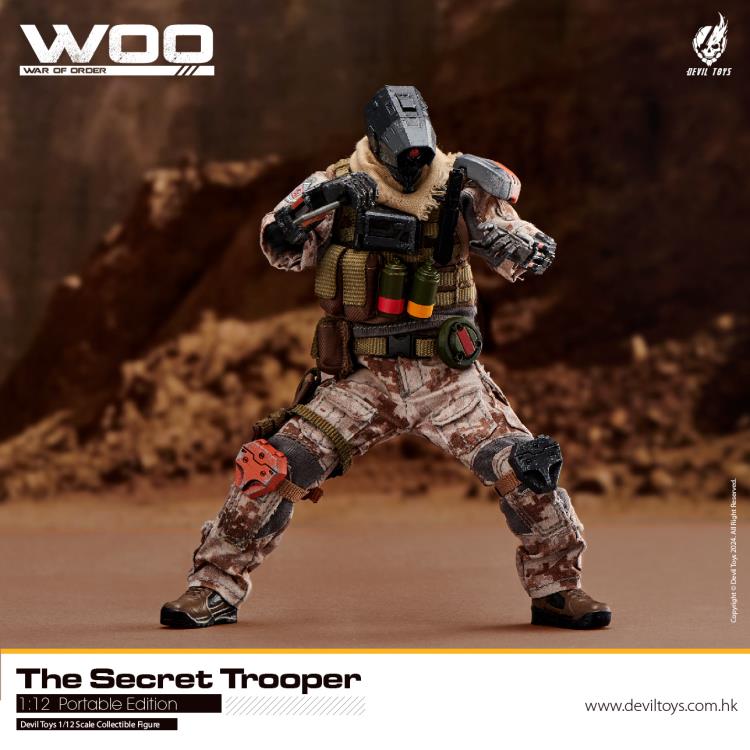 War of Order (WOO) Secret Trooper 1/12 Scale Action Figure Gallery Image 7