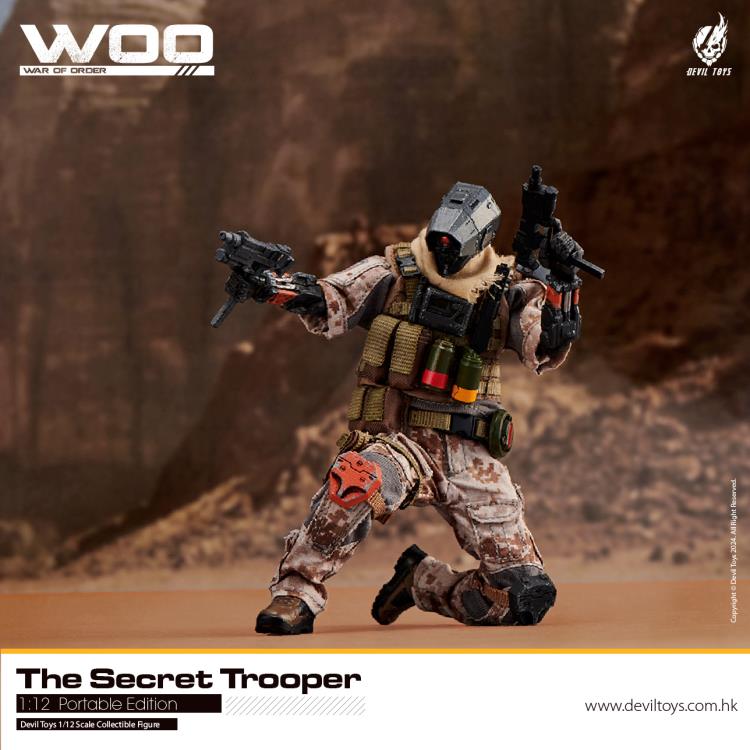 War of Order (WOO) Secret Trooper 1/12 Scale Action Figure Gallery Image 3
