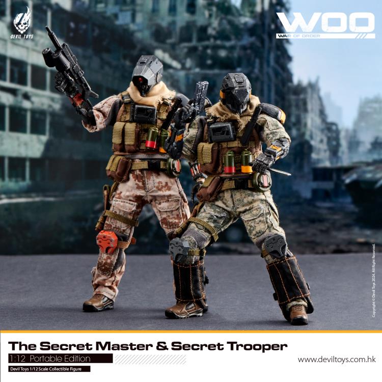 War of Order (WOO) Secret Trooper 1/12 Scale Action Figure Gallery Image 11