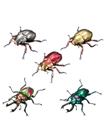 The Diversity of Life on Earth Jewel Scarab & Rainbow Stag Beetle Exclusive Figure Set Gallery Image 2