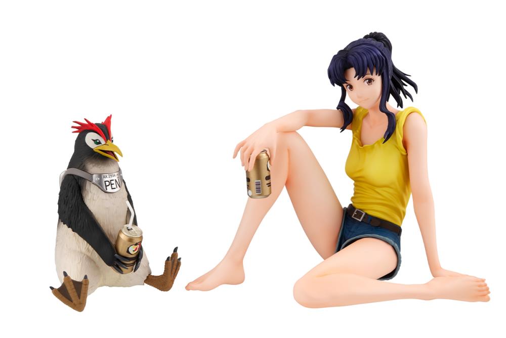 B2 EVANGELION LD 『 MISATO & PENPEN 』 Rebuild of Evangelion Gals Series Misato Katsuragi and PenPen (Ver.2)