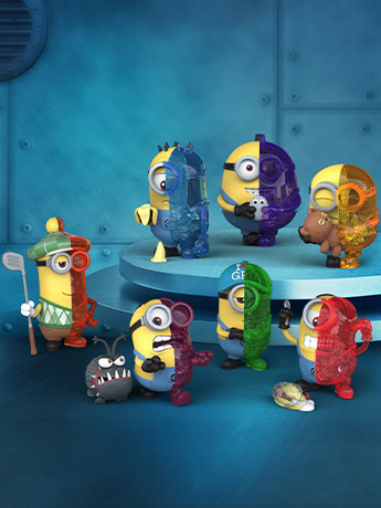 Minions x Kandy Emonions Series Vinyl Art Box of 6 Random Figures Gallery Image 2