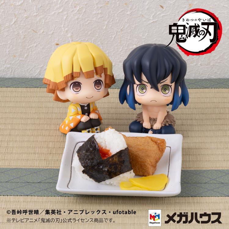 Demon Slayer: Kimetsu no Yaiba Look Up Series Zenitsu Agatsuma (Smile Ver.) & Inosuke Hashibira (Bossy Ver.) Set with Gift Gallery Image 4
