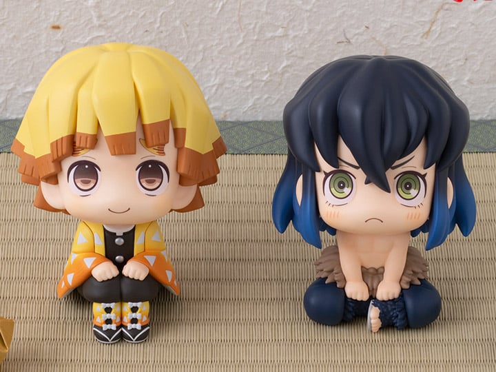 Demon Slayer: Kimetsu no Yaiba Look Up Series Zenitsu Agatsuma (Smile Ver.) & Inosuke Hashibira (Bossy Ver.) Set with Gift Gallery Image 1
