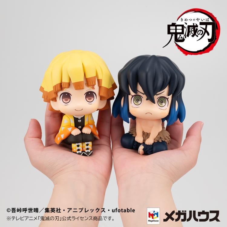 Demon Slayer: Kimetsu no Yaiba Look Up Series Zenitsu Agatsuma (Smile Ver.) & Inosuke Hashibira (Bossy Ver.) Set with Gift Gallery Image 5