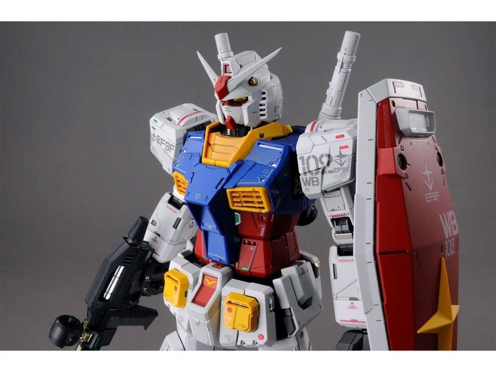 Mobile Suit Gundam PG Unleashed RX-78-2 Gundam 1/60 Scale Model Kit Gallery Image 10