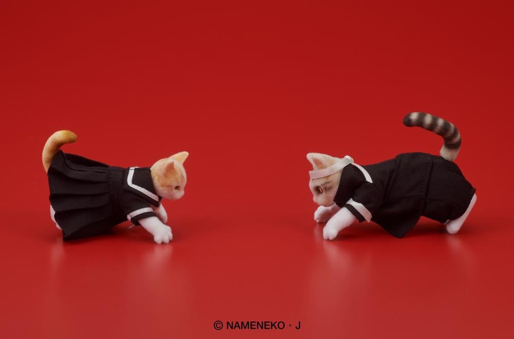 Nameneko Dig Kawaii Action Matakichi & Torako Figure Set Gallery Image 11